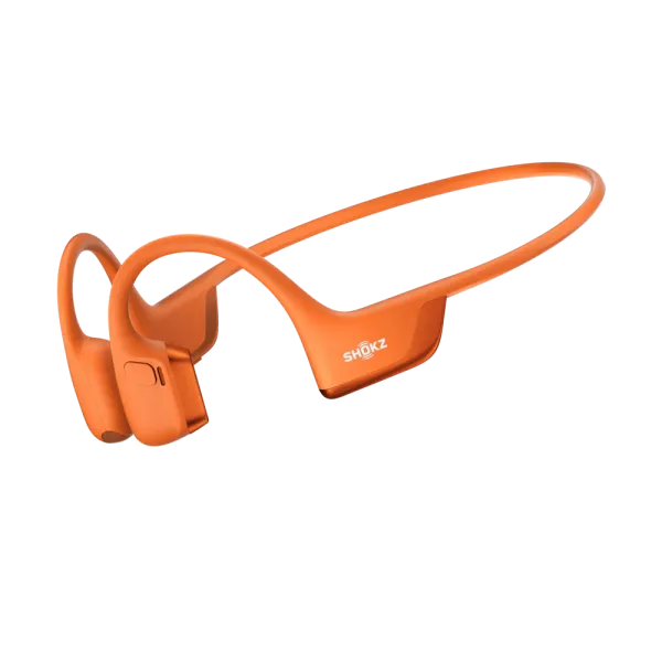 SHOKZ OpenRun Pro2 Orange - Ecouteurs bluetooth TWS à conduction osseuse