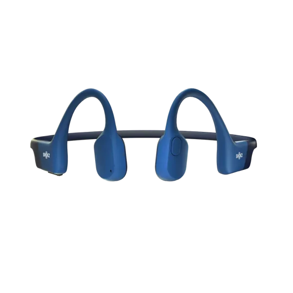 SHOKZ OpenRun Bleu - Ecouteurs bluetooth TWS à conduction osseuse