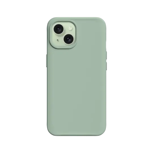 RHINOSHIELD Coque SolidX iPhone 15 Vert sauge