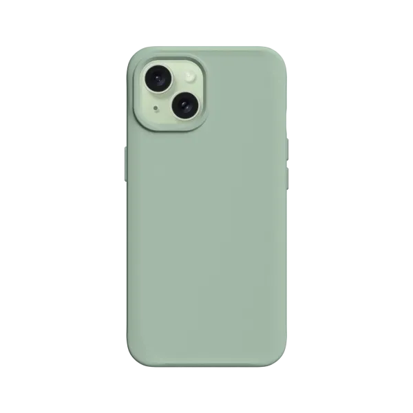 RHINOSHIELD Coque SolidX iPhone 15 Vert sauge