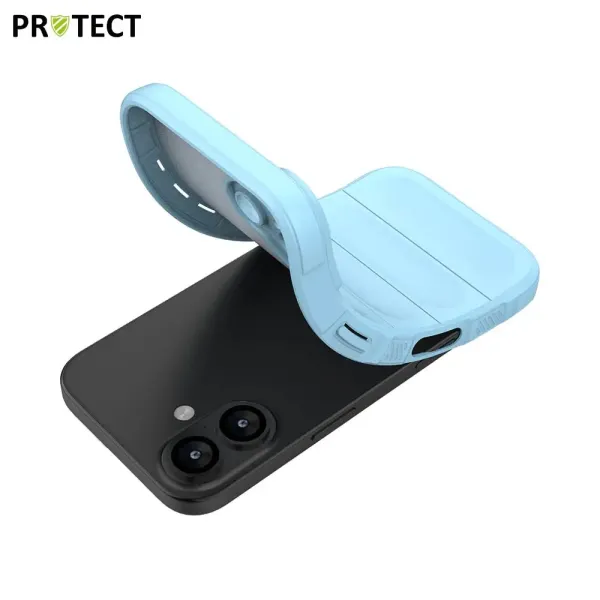Coque IX008 PROTECT iPhone 17 bleu clair