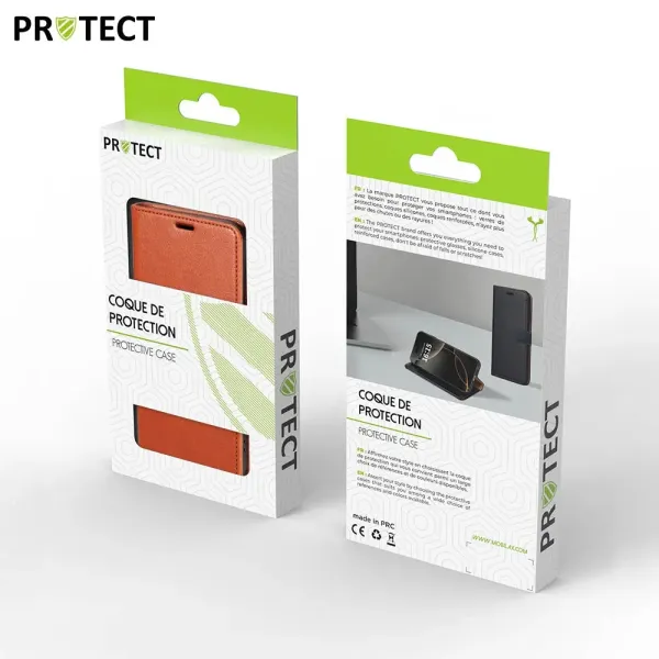 Emballage Housse de Protection IP011 PROTECT iPhone 17 marron