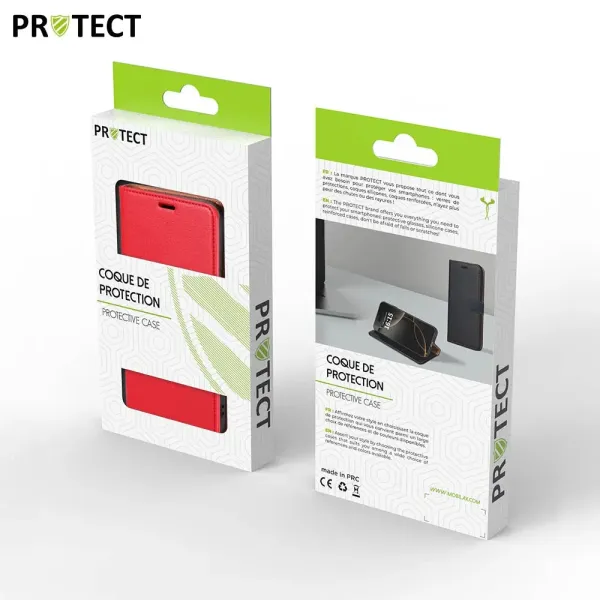 Emballage Housse de Protection IP011 PROTECT iPhone 17 rouge