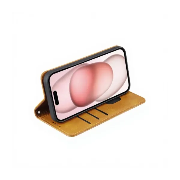 COVERME Etui portefeuille camel Samsung Galaxy (Tous les modèles)