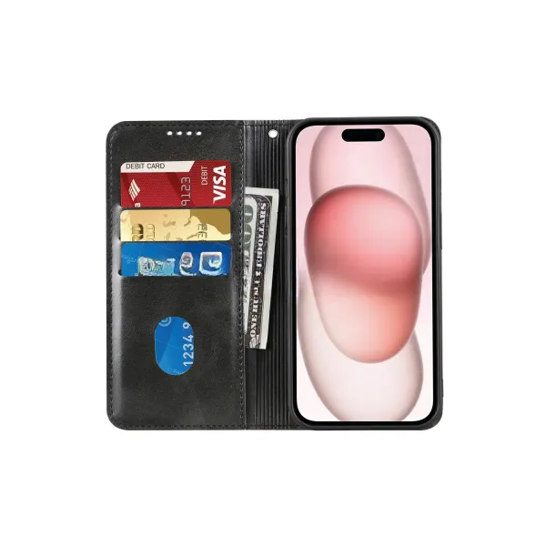 COVERME Etui portefeuille Google Pixel noir