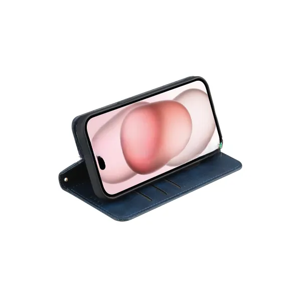 COVERME Etui portefeuille bleu Samsung Galaxy (Tous les modèles)