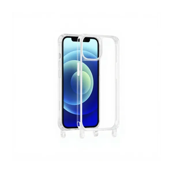 COVERME Coque transparente à anneaux pour iPhone (Tous les modèles)