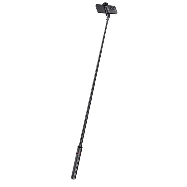 FORCELL F-GRIP F170XL Perche à selfie noire 1,70m avec télécommande sans fil