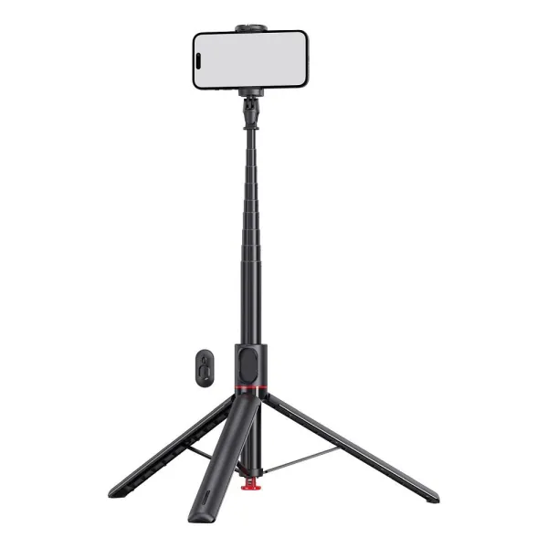 FORCELL F-GRIP F170XL Trépied noir 1,70m avec télécommande sans fil