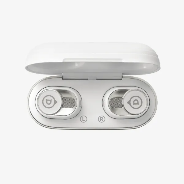 DEVIALET Gemini II - Ecouteurs sans fil haut de gamme blancs