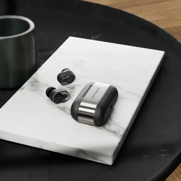 DEVIALET Gemini II - Ecouteurs sans fil haut de gamme noirs