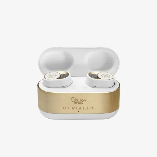 DEVIALET Gemini II - Ecouteurs sans fil haut de gamme or