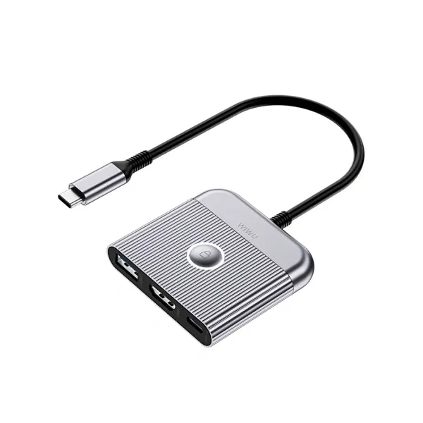 WIWU Adapteur USB-C 3 en 1