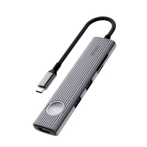 WIWU Hub USB-C 8 en 1 multifonction