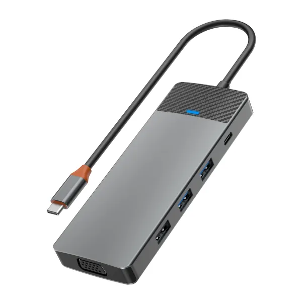 WIWU HUB USB-C 9 en 1 multifonction