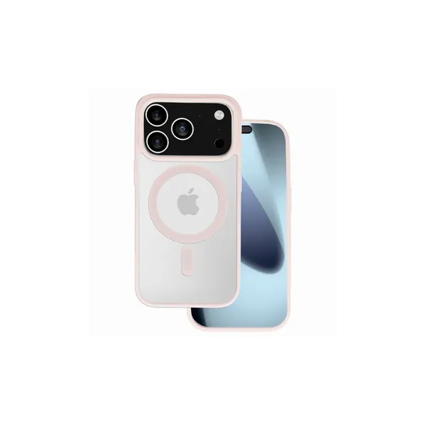 ACRYLIC Color Coque MagSafe rose iPhone 17 Pro / Pro Max