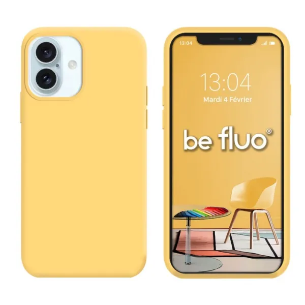 MOXIE BeFluo Coque iPhone 17 jaune