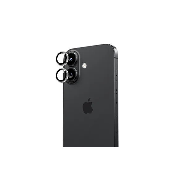 BENKS Protecteur d'objectif caméra en verre trempé noir iPhone 17