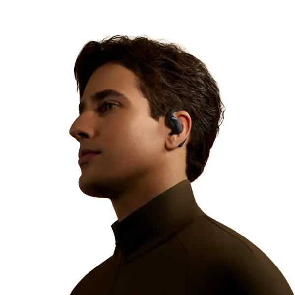 SHOKZ OpenFit 2 - Ecouteurs bluetooth TWS à conduction osseuse noir