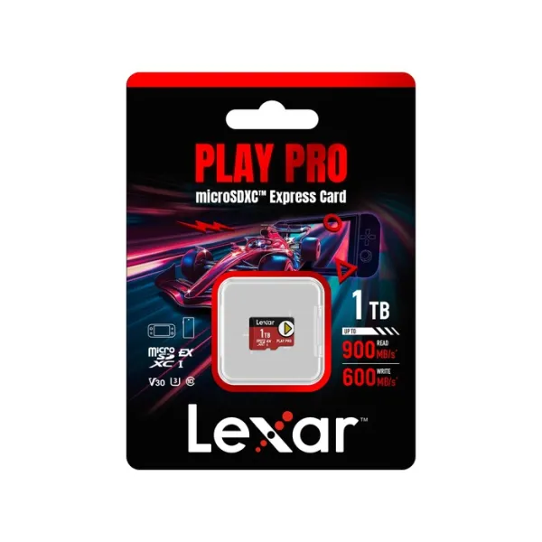 LEXAR Carte microSDXC Express Play PRO compatible Nintendo Switch 1To
