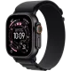 APPLE Watch Ultra 3 Bracelet Alpine Noir Boitier Titane noir