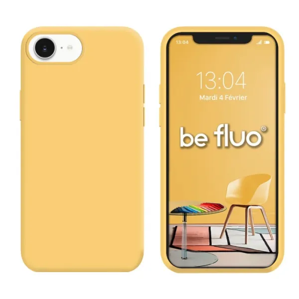 MOXIE BeFluo Coque iPhone 16e jaune