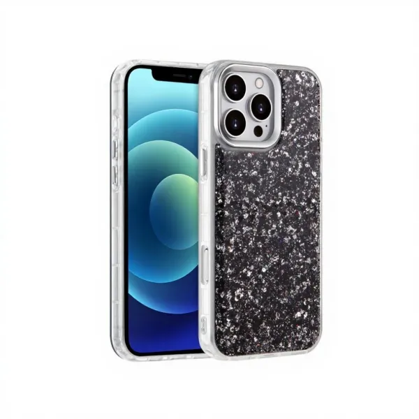 COVERME Coque Stardust iPhone noir (Tous les modèles)
