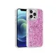 COVERME Coque Stardust iPhone rose (Tous les modèles)