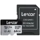 LEXAR Carte microSDXC Silver Plus 64 Go
