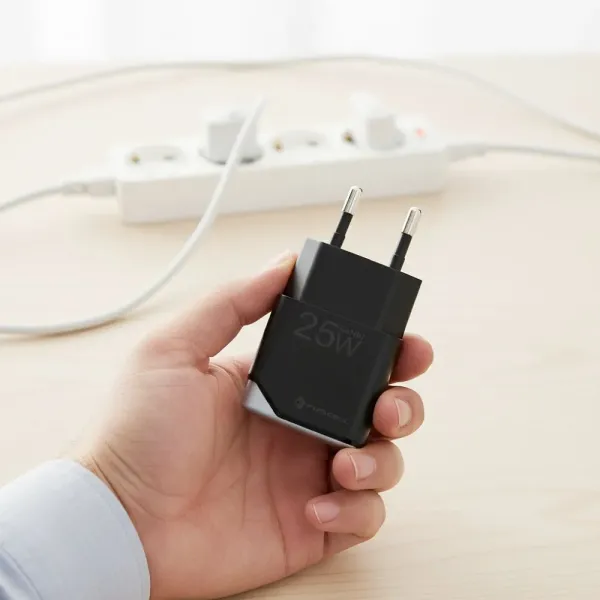 FORCELL F-ENERGY Chargeur de voyage 25W câble USB-C