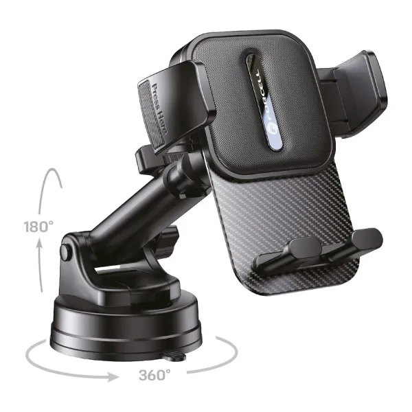 FORCELL F-Grip Support de téléphone de voiture universel pour pare brise et tableau de bord