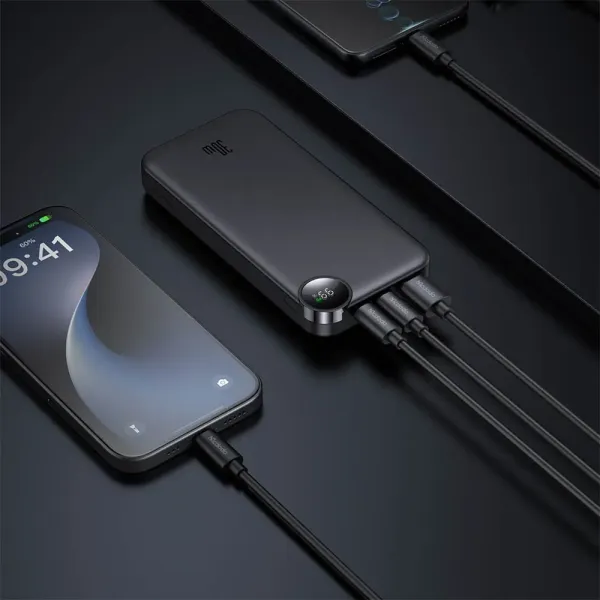MCDODO Power Bank Batterie Externe 10000mAh 30W avec Écran Digital