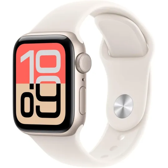 APPLE Watch SE3 2025 Lumière Stellaire GPS Bracelet Sport - Neuf
