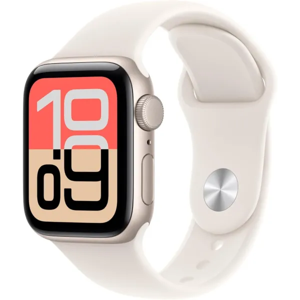 APPLE Watch SE3 2025 Lumière Stellaire GPS Bracelet Sport - Neuf