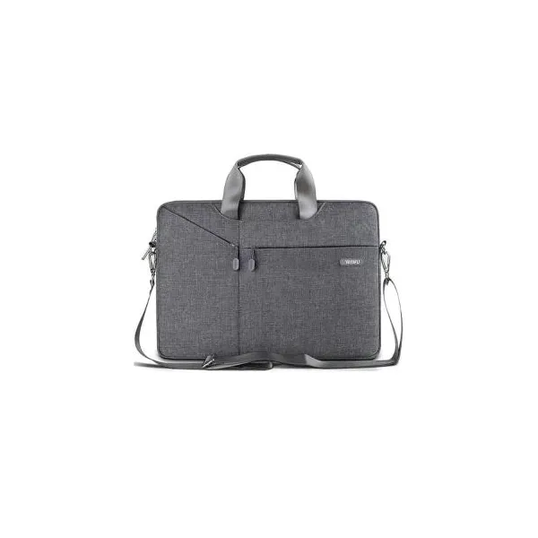 WiWU Walker Elite Sacoche Ordinateur 15,6" Gris
