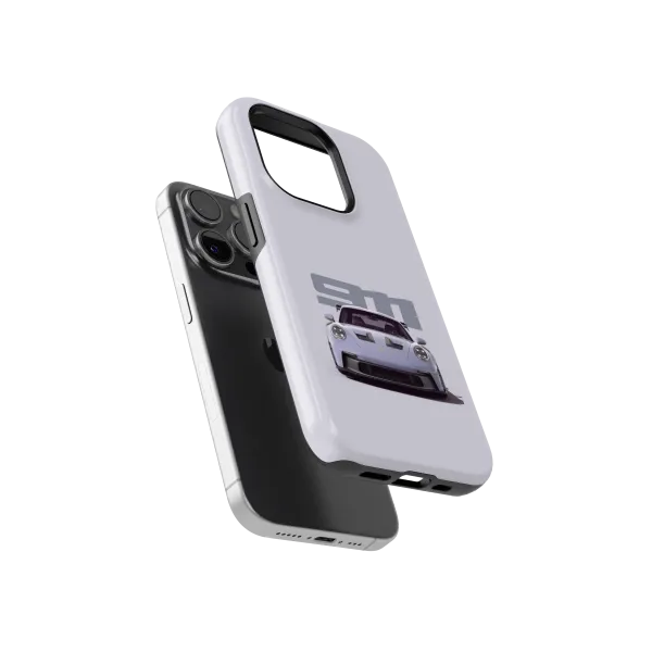 Bland Purple Porsche | Coque de téléphone 3D 2en1 Ultra-résistante