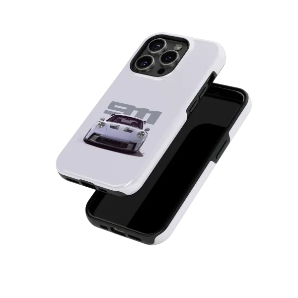 Bland Purple Porsche | Coque de téléphone 3D 2en1 Ultra-résistante