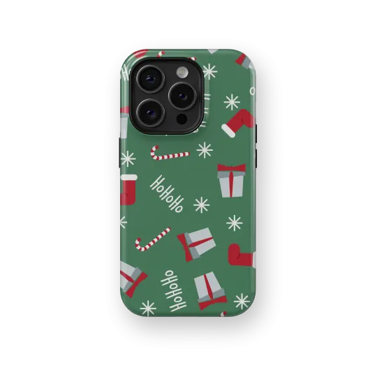 HoHo Green | Coque de téléphone 3D 2en1 Ultra-résistante