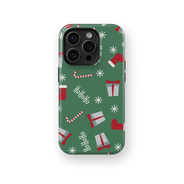 HoHo Green | Coque de téléphone 3D 2en1 Ultra-résistante