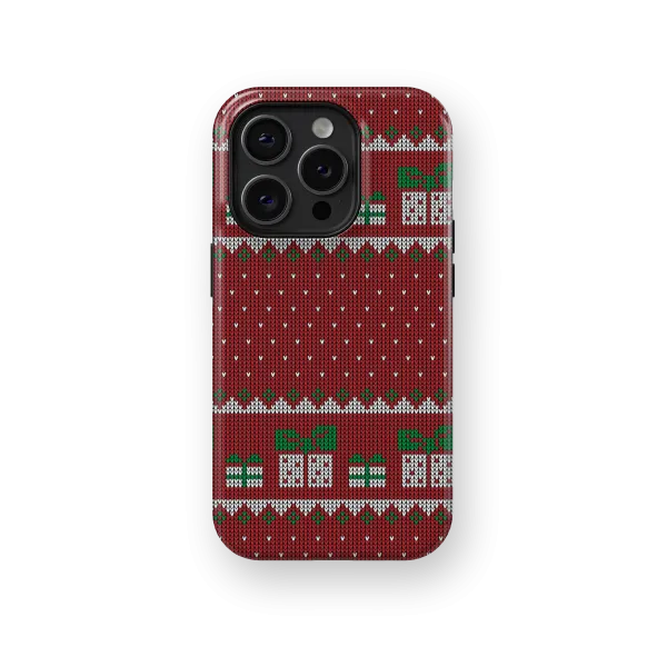 Cozy Knit | Coque de téléphone 3D 2en1 Ultra-résistante