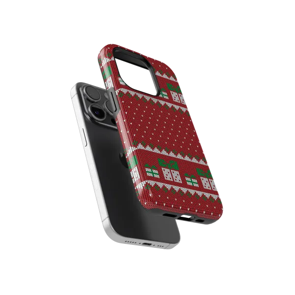 Cozy Knit | Coque de téléphone 3D 2en1 Ultra-résistante