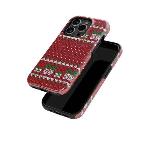 Cozy Knit | Coque de téléphone 3D 2en1 Ultra-résistante