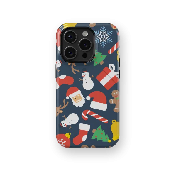 Santa Mix | Coque de téléphone 3D 2en1 Ultra-résistante