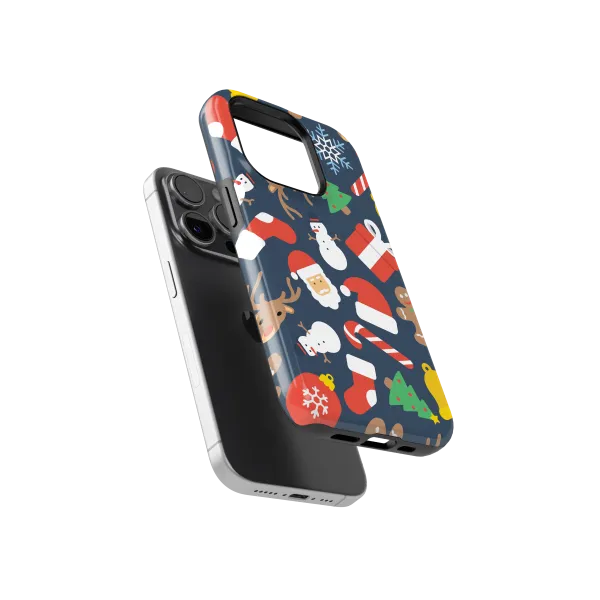 Santa Mix | Coque de téléphone 3D 2en1 Ultra-résistante