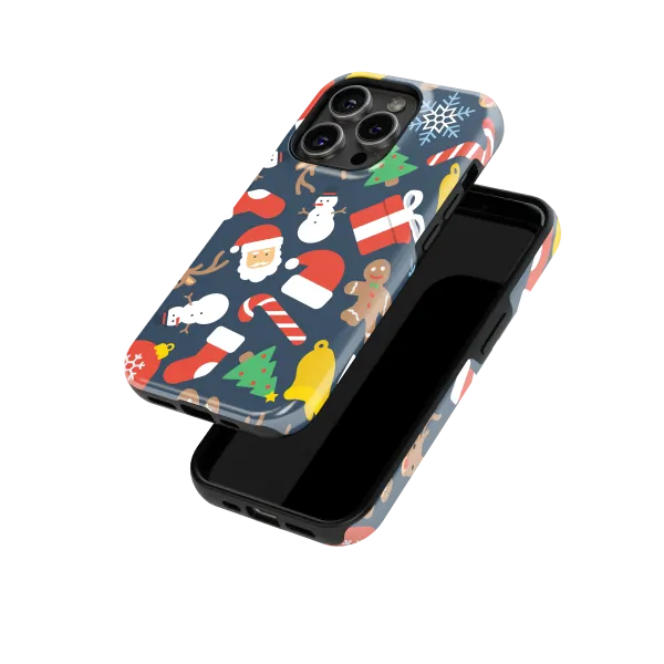Santa Mix | Coque de téléphone 3D 2en1 Ultra-résistante