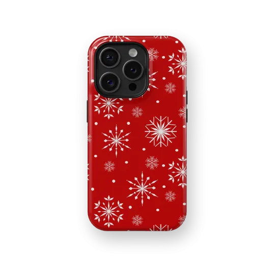 Ruby Snow | Coque de téléphone 3D 2en1 Ultra-résistante