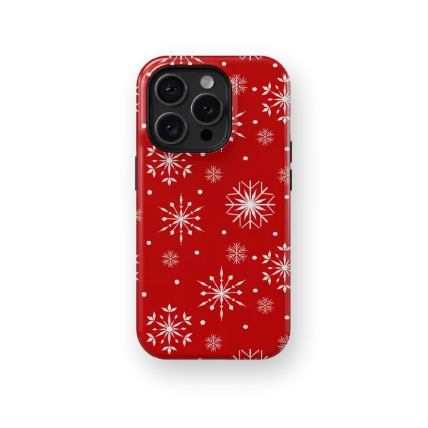 Ruby Snow | Coque de téléphone 3D 2en1 Ultra-résistante