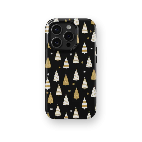 Golden Pines | Coque de téléphone 3D 2en1 Ultra-résistante
