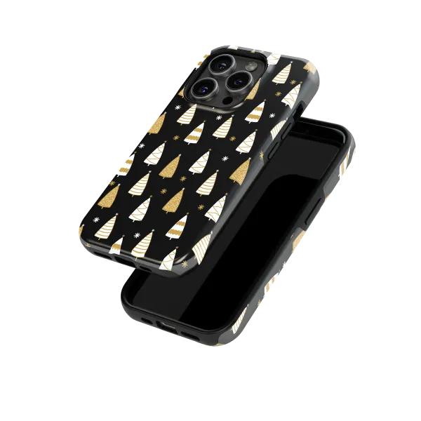 Golden Pines | Coque de téléphone 3D 2en1 Ultra-résistante