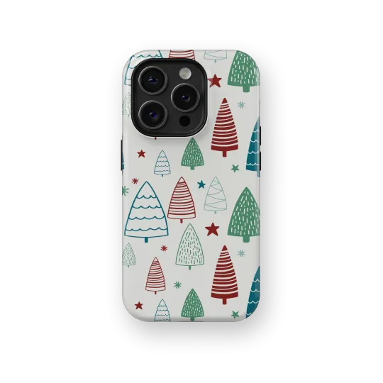 Nordic Forest | Coque de téléphone 3D 2en1 Ultra-résistante